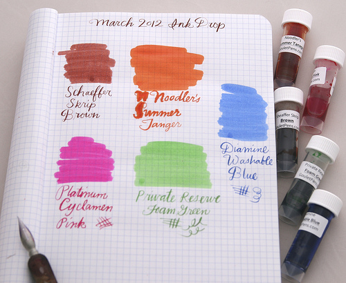 Ink Drop March 2012