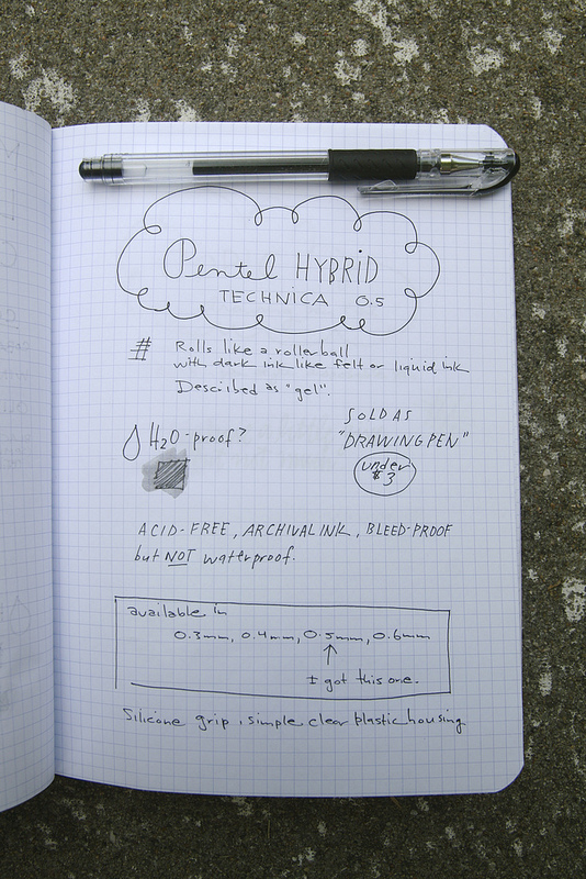 Pentel Hybrid Technica 0.5