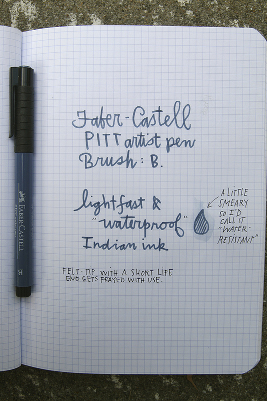 Faber-Castell PITT Artist Pen Brush