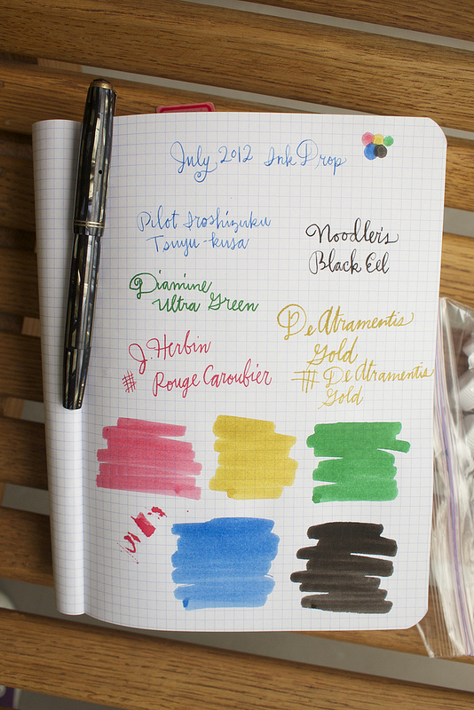 July Ink Drop 2012