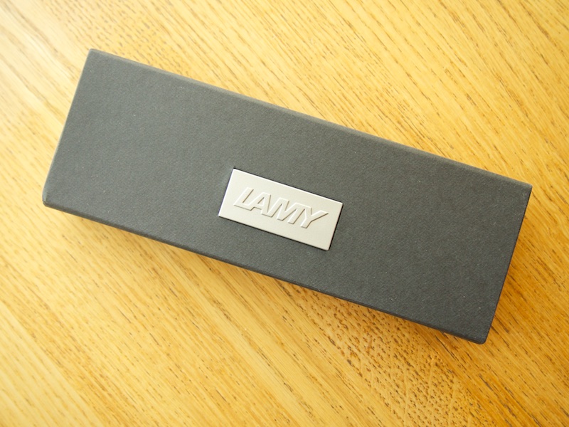 Lamy Accent Fountain Pen box packaging