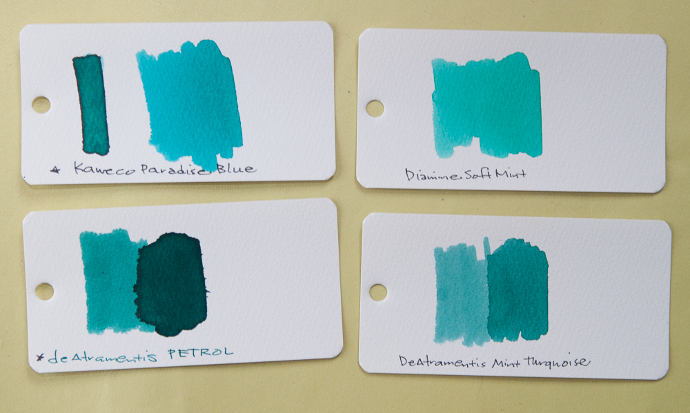 Ink Review Kaweco Paradise Blue The WellAppointed Desk