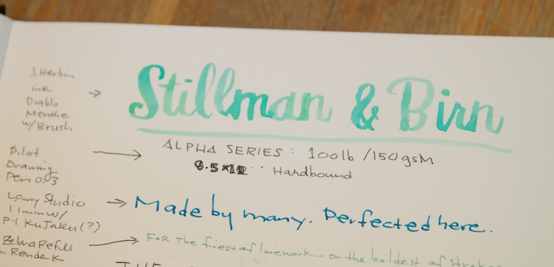Stillman & Birn Sketchbook Review 