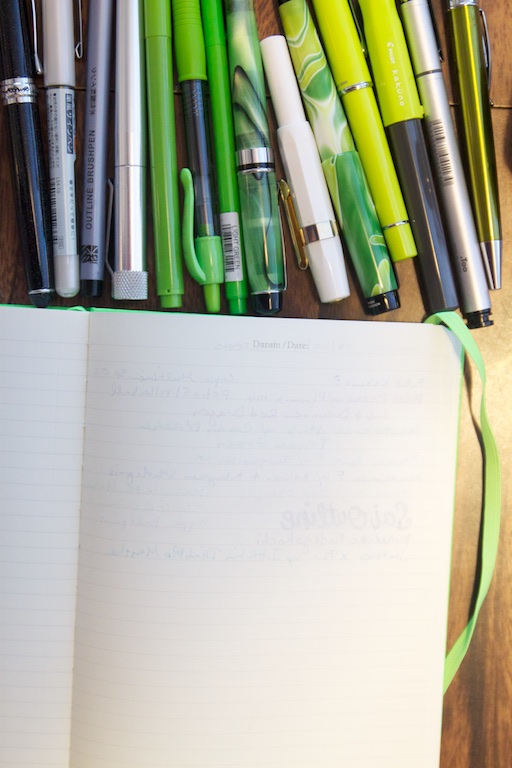 Review Leuchtturm 1917 Neon Green Notebook The WellAppointed Desk