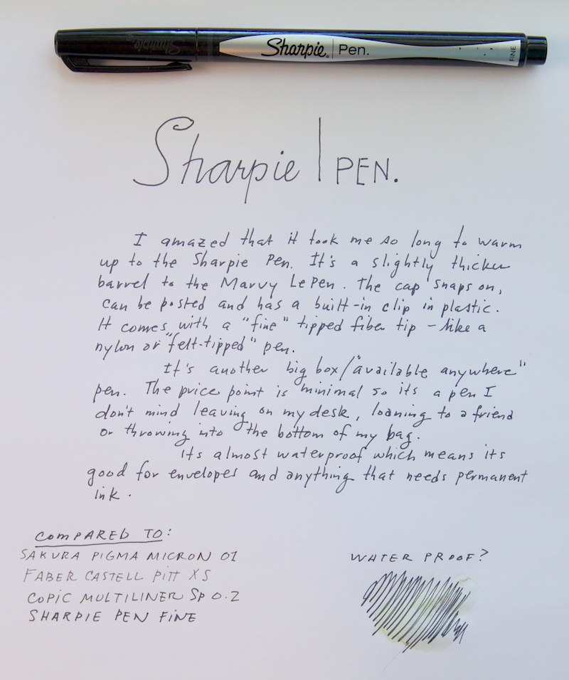 From The Archives: Sharpie Pen - The Well-Appointed Desk