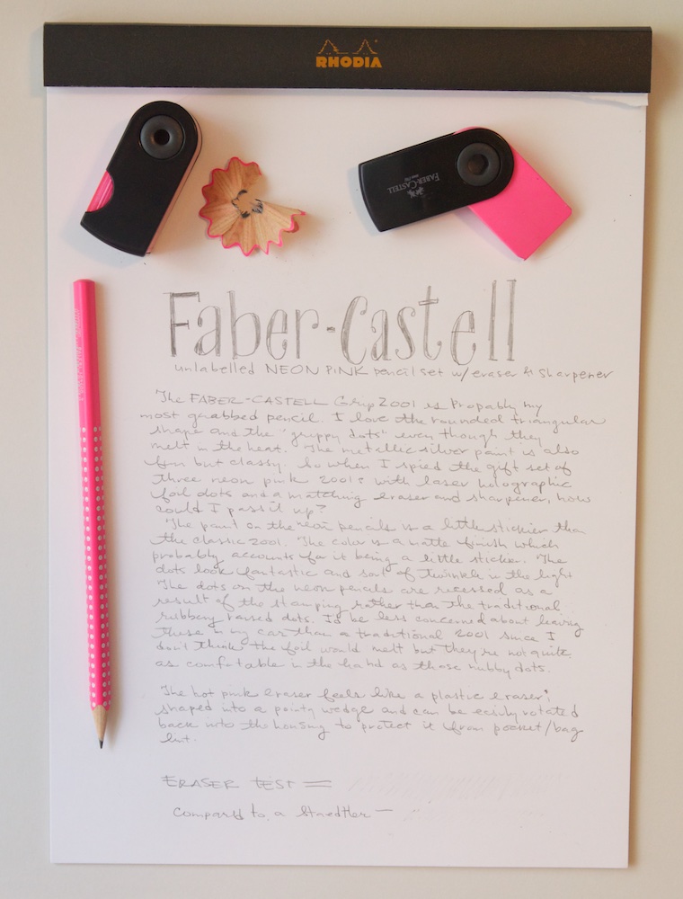 I'M SHOCKED- COMPARING DIFFERENT ERASERS :Faber-Castell