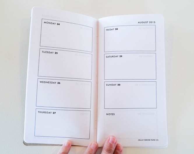 DIY Planner for the Midori Traveler's Notebook - The Well-Appointed Desk DIY Planner for the Midori Traveler's Notebook - The Well-Appointed Desk