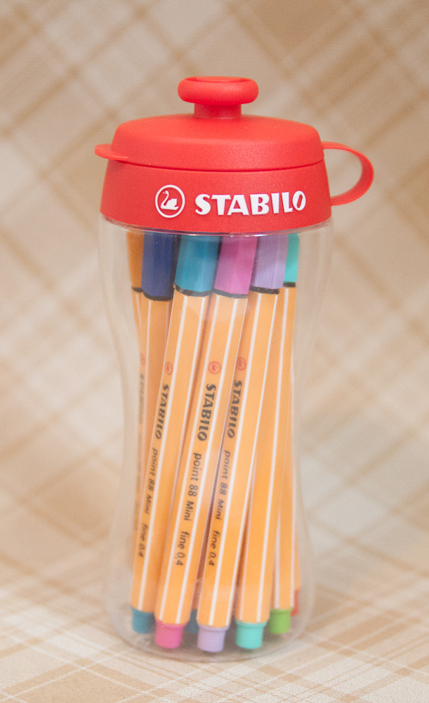 Review: Stabilo Point 88 Mini Fineliner 0.4 mm 18-Color Set - The  Well-Appointed Desk