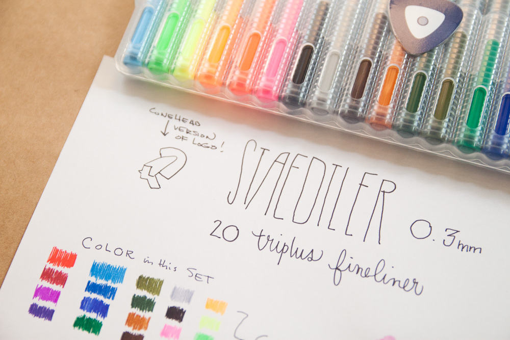 Review: Staedtler Triplus Fineliner 20-color Felt Tip Marker Set