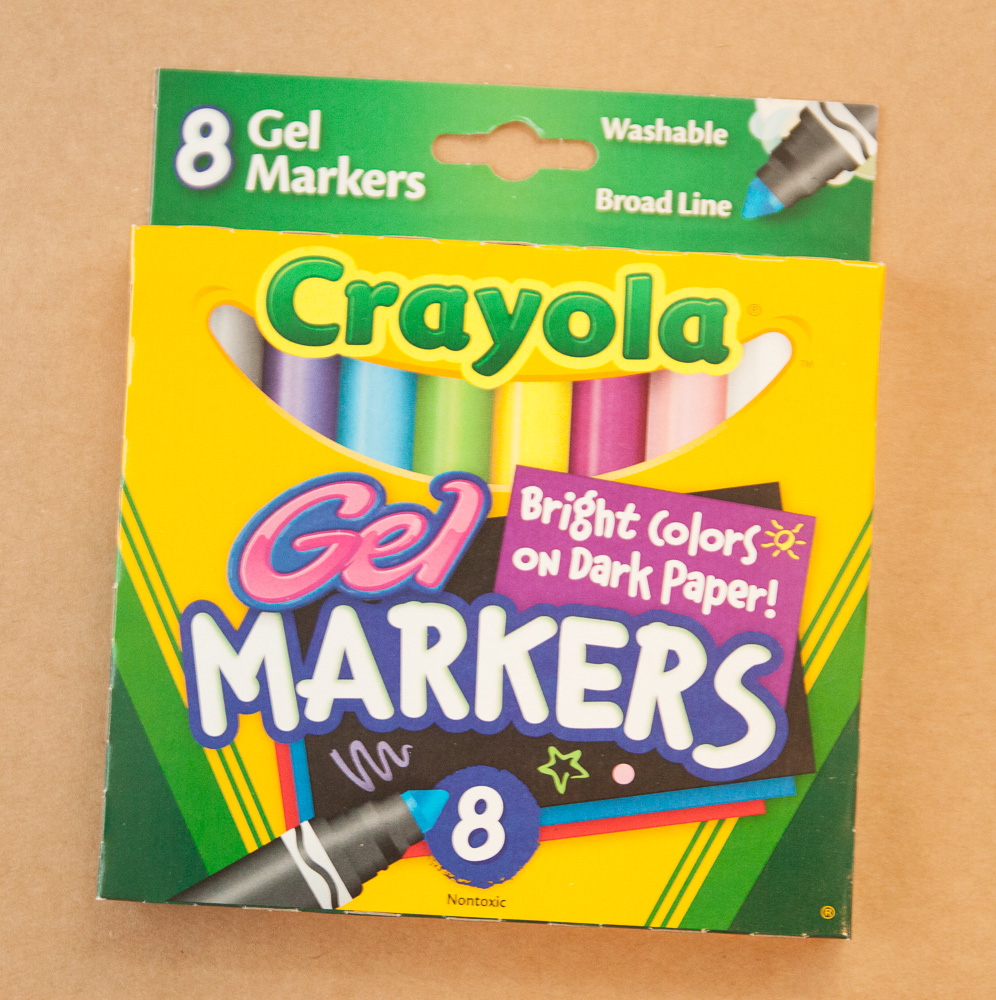 markers for black paper