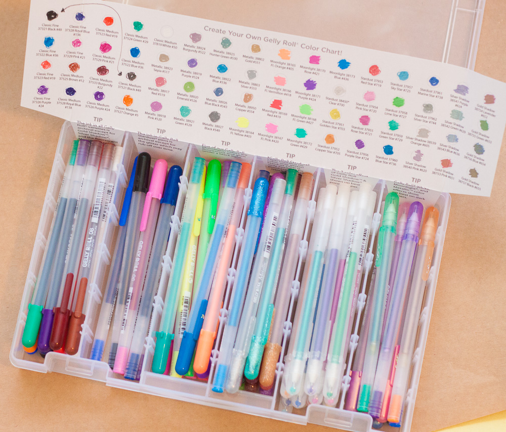 jelly gel pens