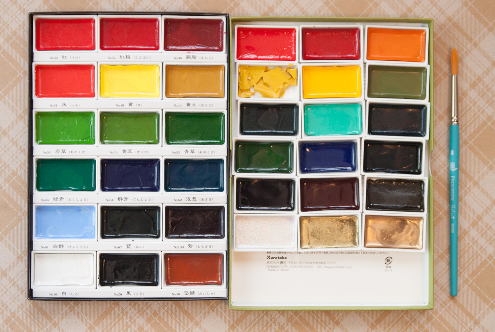 Extended Review: Kuretake Gansai Tambi Watercolor 36-color “set” – The ...