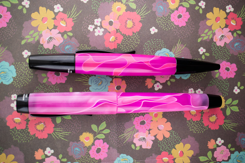 Monteverde Intima Neon Pink Ballpoint Pen  New in Box 