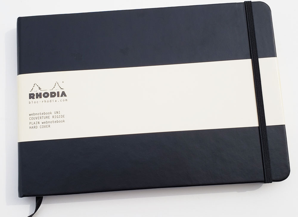 Rhodia A5 Hardcover Webnotebooks - Orange, Lined, Pen Place