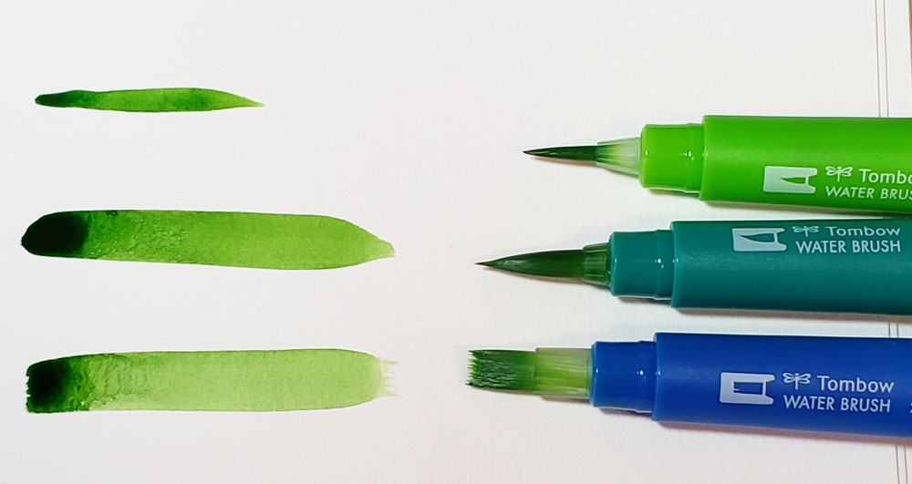 Brush on sale pen water
