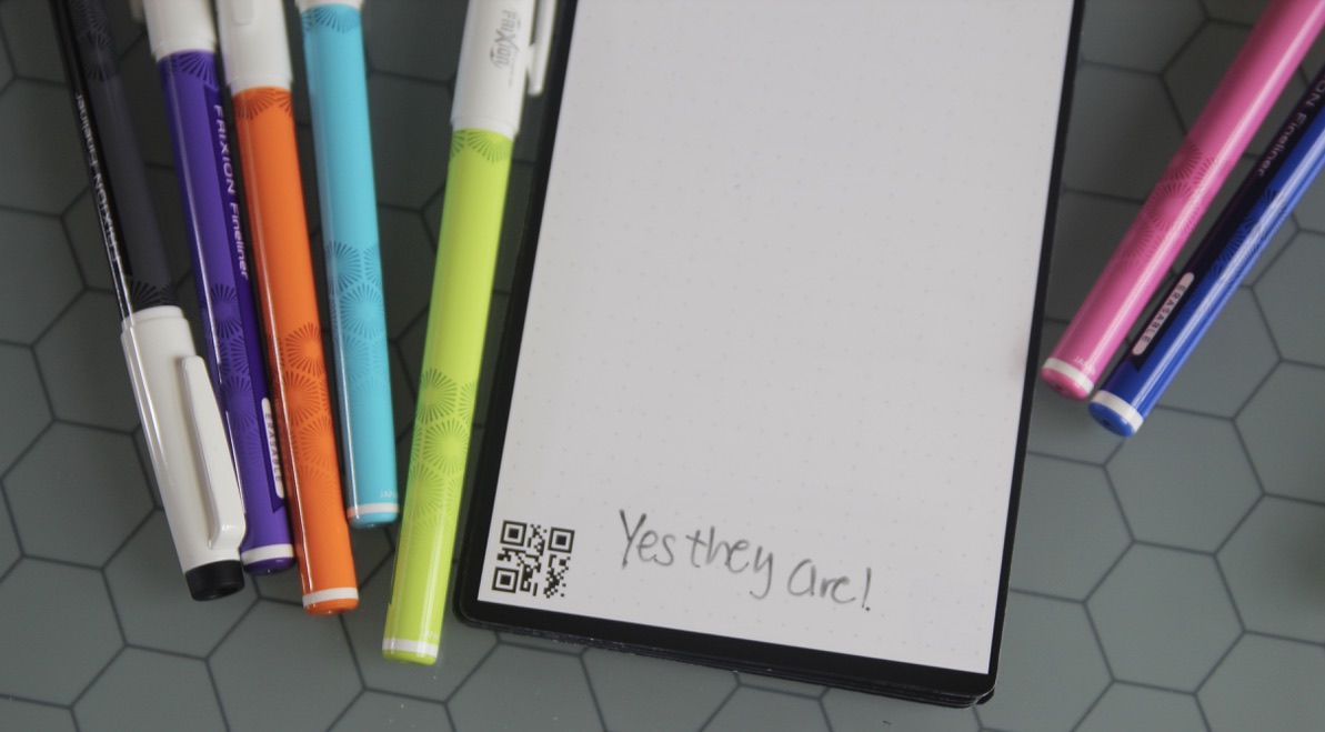 rocketbook fountain pen