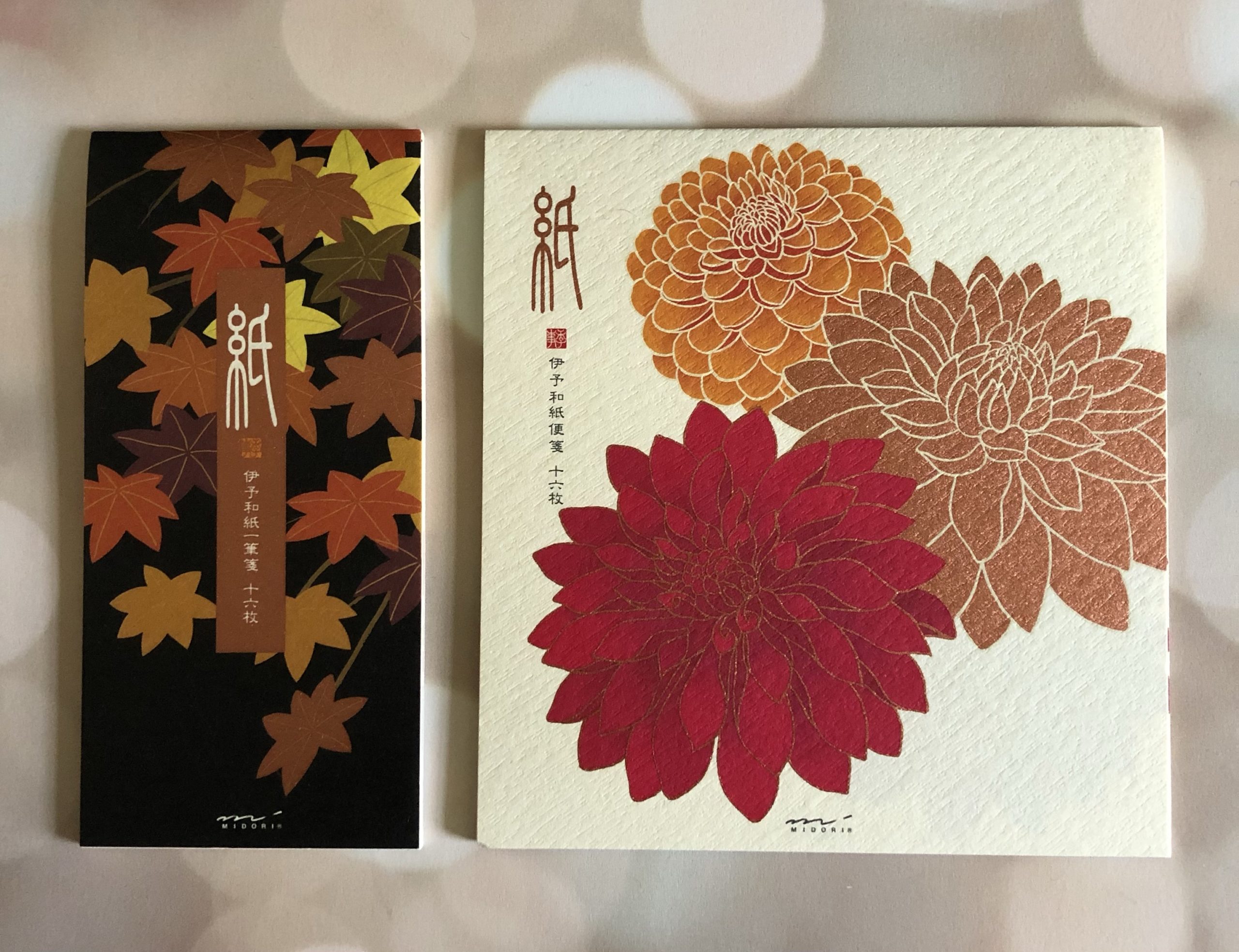 Paper Review: Midori Autumn Silk Screen Printed Pads – The