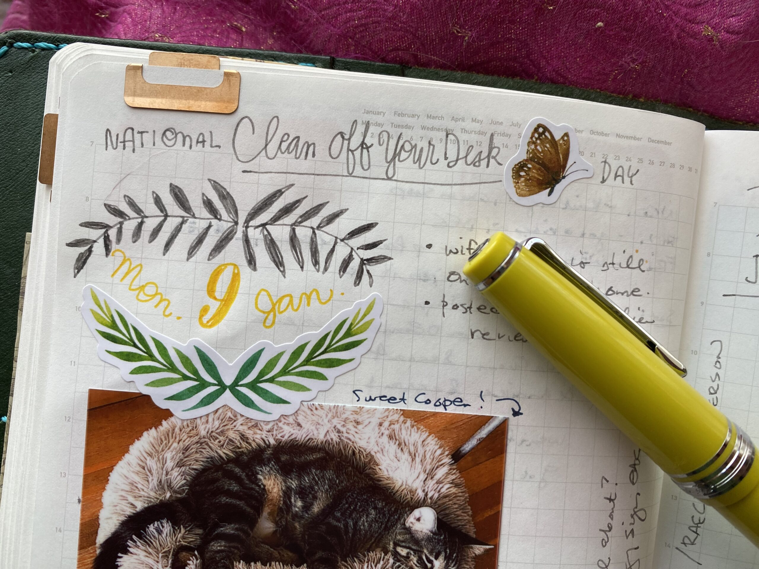 Planner Hack: Monthly Calendar - The Well-Appointed Desk