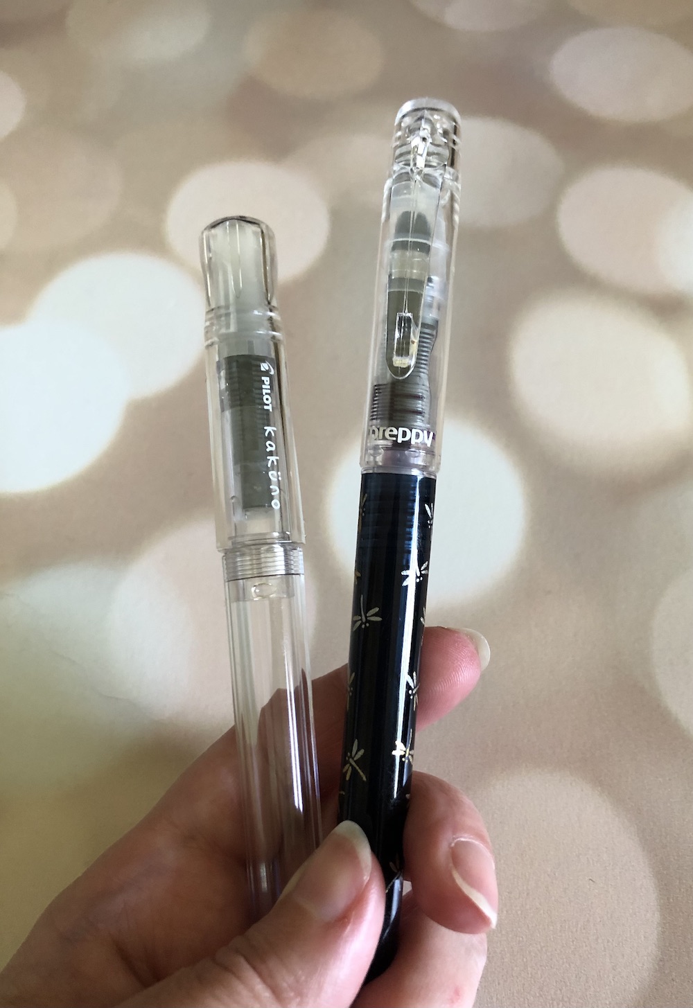 Fountain Pen Review: Platinum Preppy Wa Modern Maki-e Fountain Pen – The  Well-Appointed Desk, image size:1000x1455