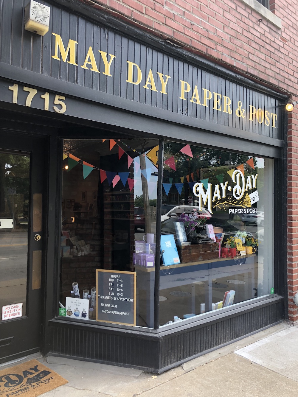 A new stationery store May Day Paper & Post The WellAppointed Desk